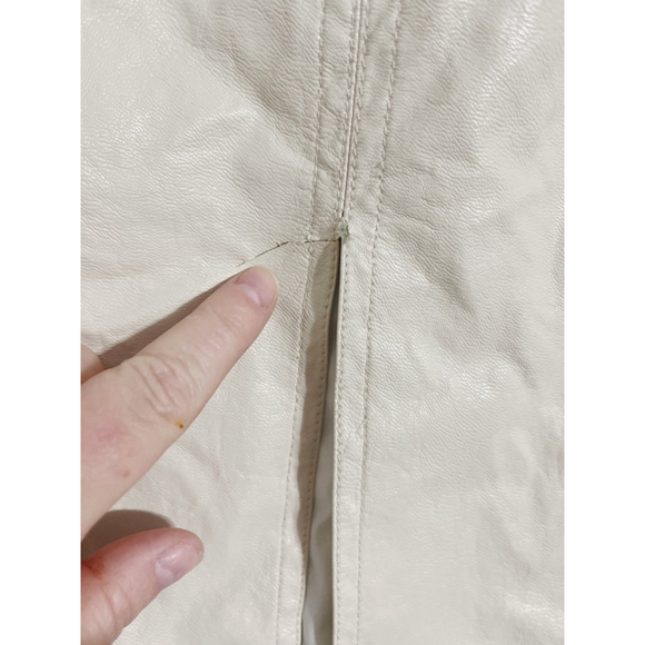 A.L.C. Alden Faux Leather Midi Skirt - Picture 3 of 8